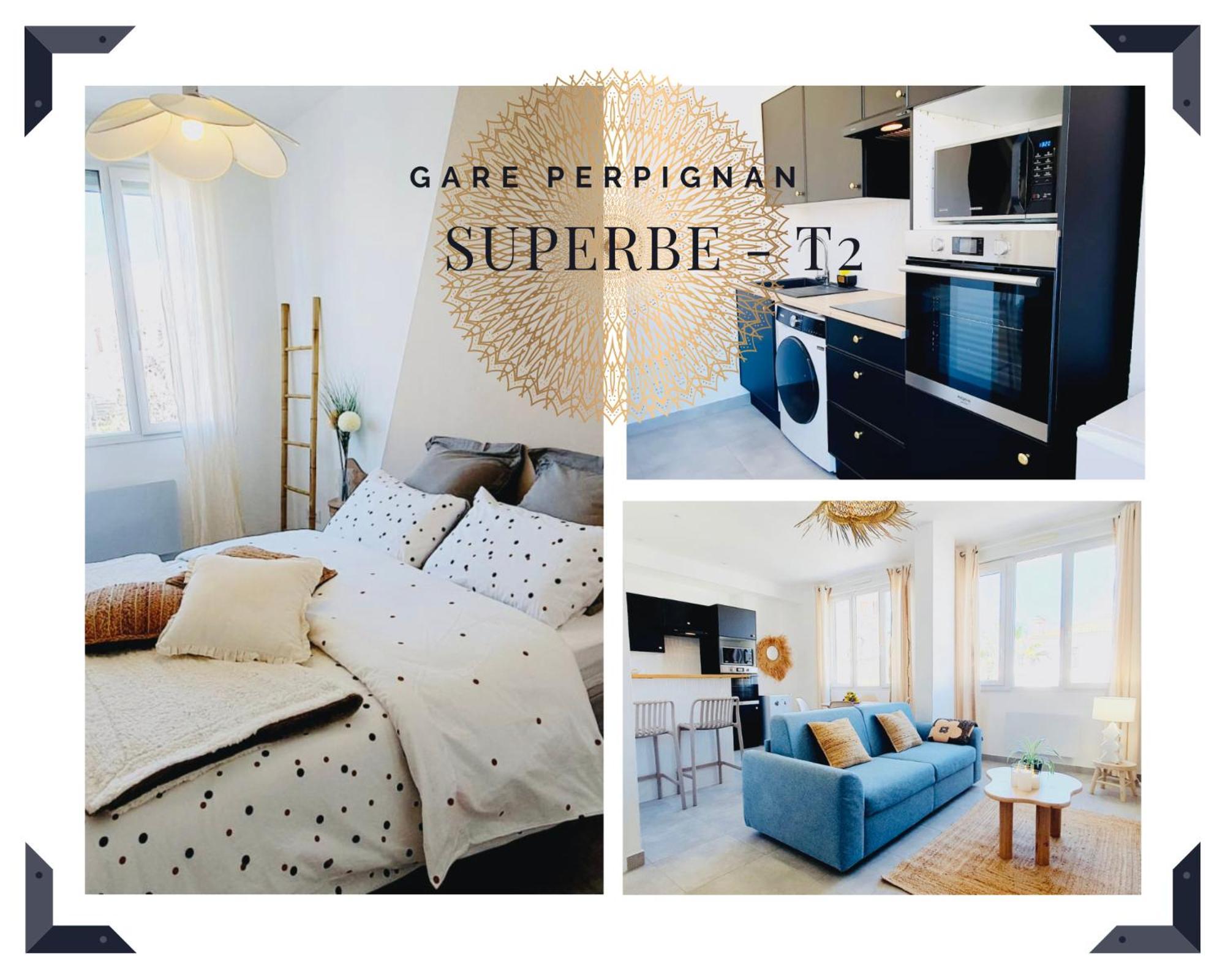 Superbe T2 - Proche Gare Apartment Perpignan Exterior photo